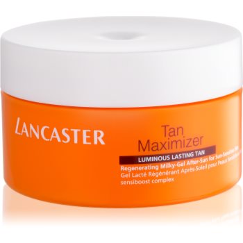 Lancaster Tan Maximizer Regenerating Milky Gel for Sun Sensitive Skin cremă cu textură gel pentru menținerea bronzului pentru piele sensibila